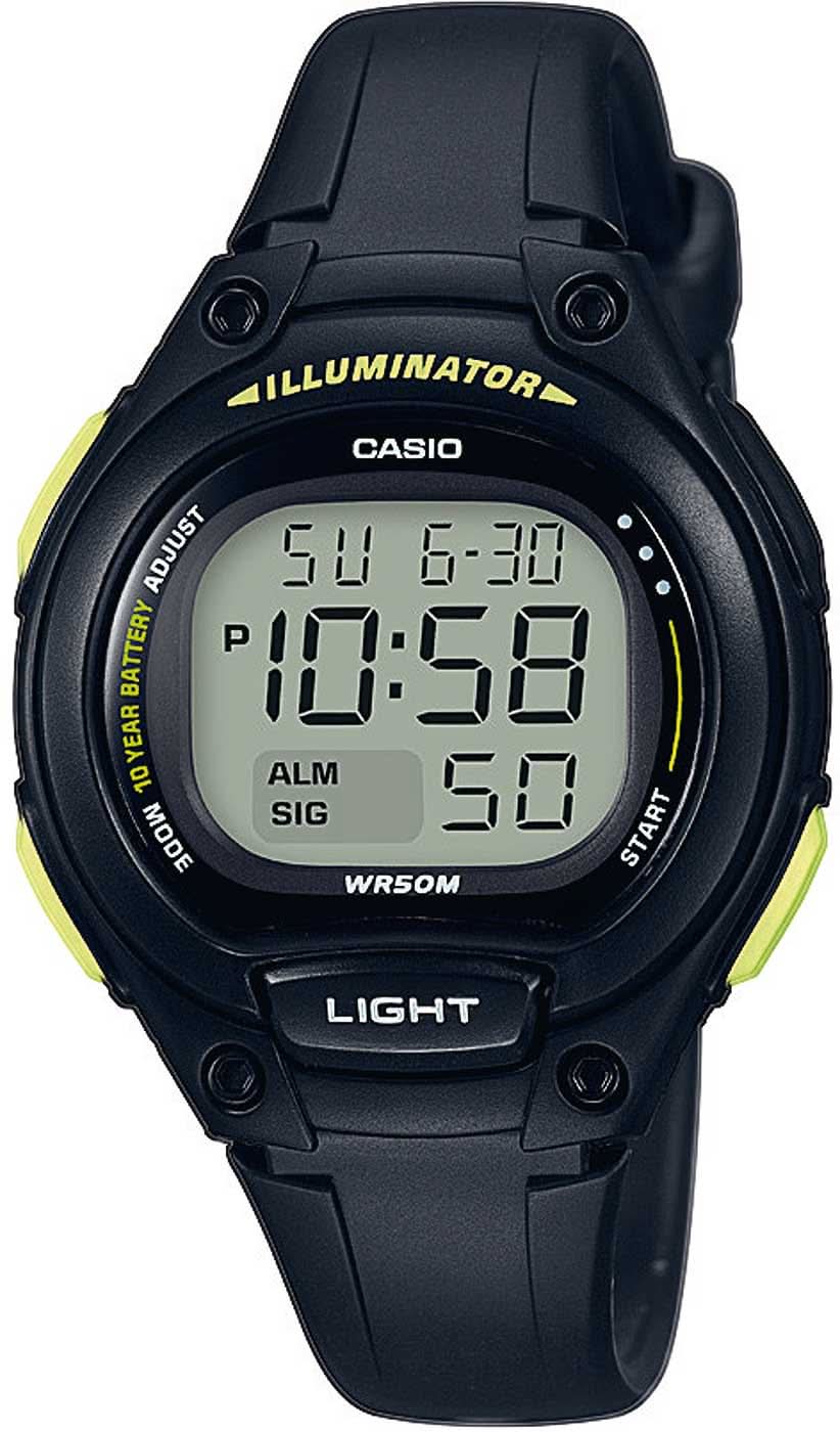 Casio Collection LW-203-1BVEF Orologio • Luce LED • Cronometro