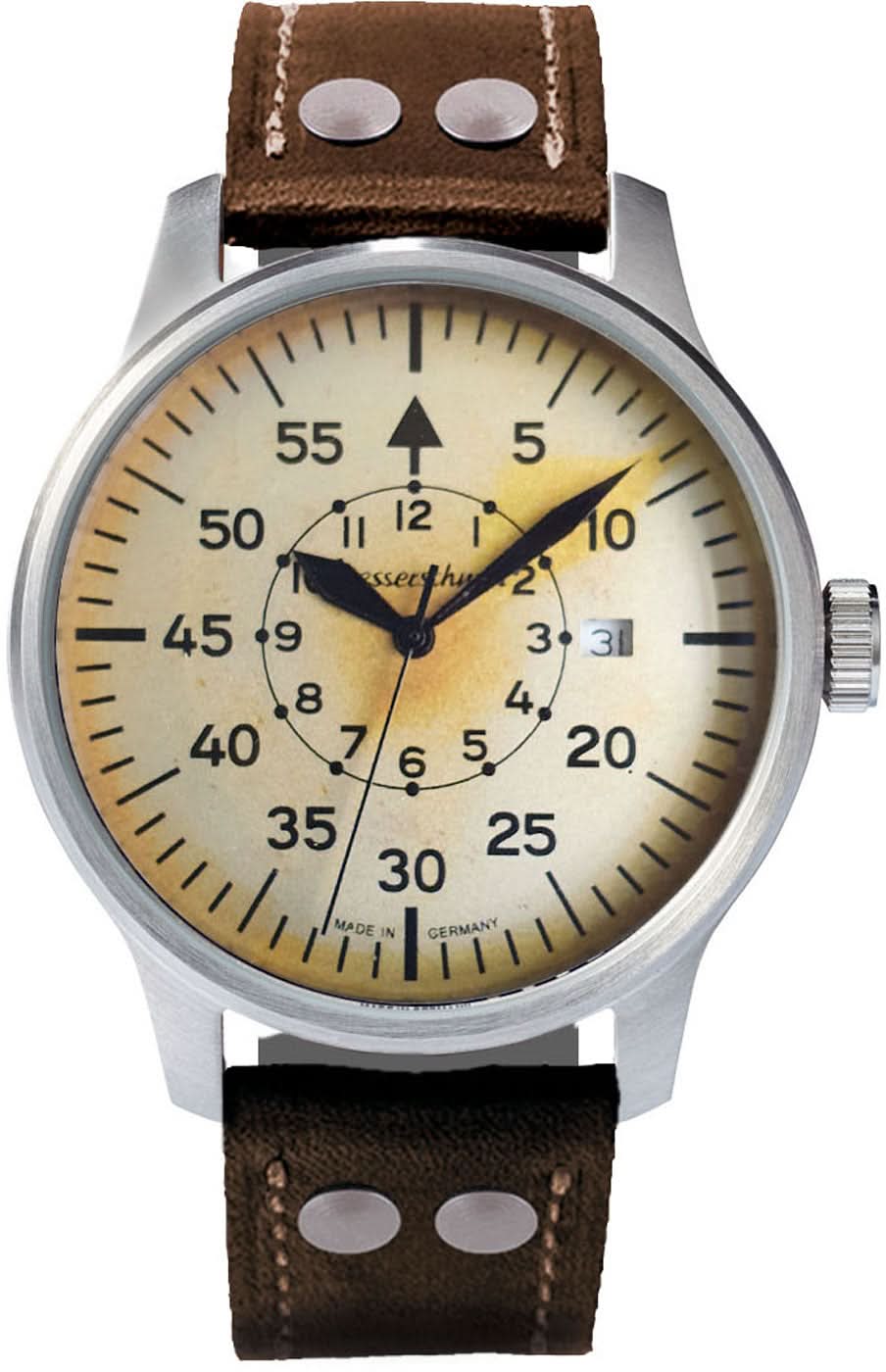 Orologio da uomo Messerschmitt Flieger ME-42Vintage-2 • Made in Germany • Vintage