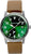 Orologio da uomo Messerschmitt Flieger ME-9673-02 • Made in Germany • Quadrante verde