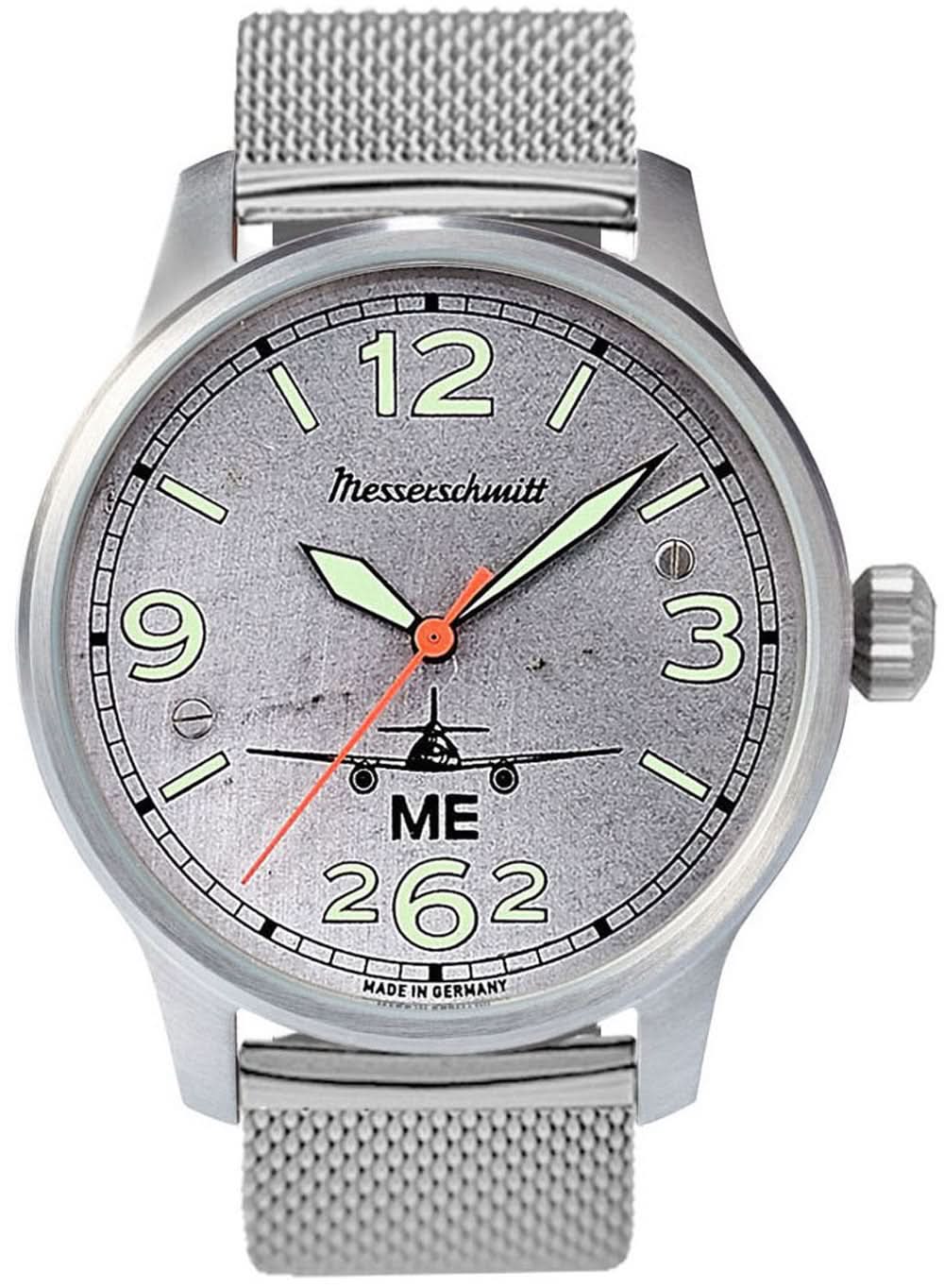 Orologio da uomo Messerschmitt ME 262 3H262-Vin-LH • Made in Germany • Movimento svizzero