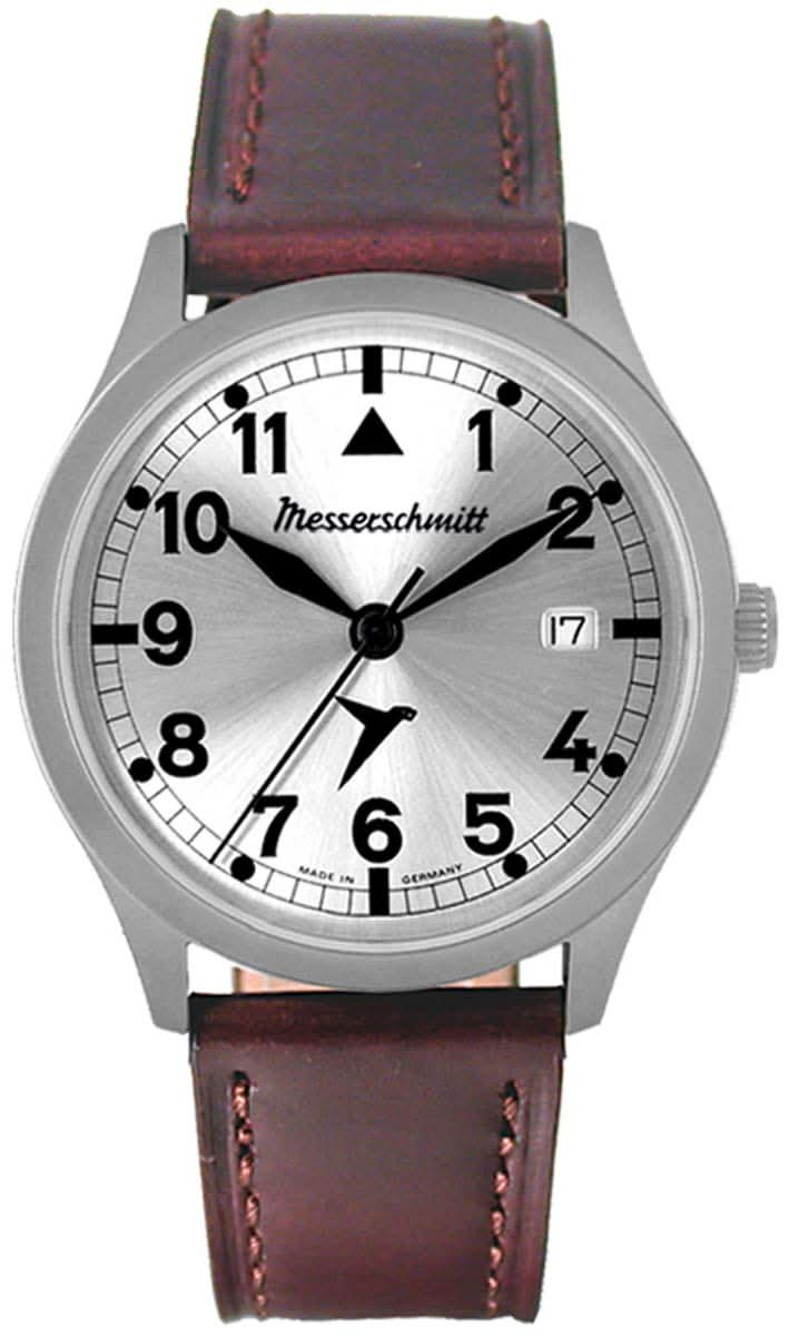 Orologio da uomo Messerschmitt Flieger ME-381B • Made in Germany • Design classico