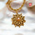 Collana in acciaio inossidabile - Girasole - Anima in legno Modello: 9010631025281