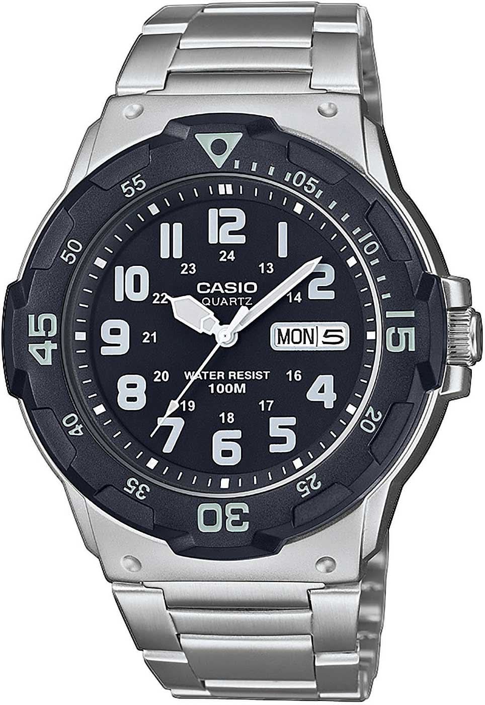 Orologio da uomo Casio Collection MRW-200HD-1BVEF • Design sportivo da sub • Indicatore data