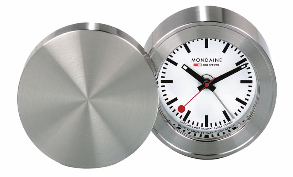 Sveglia da viaggio Mondaine MSM.64410 • Design SBB • 50mm