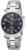 Master Time Herrenuhr mit silberfarbenem Metallarmband, dunklem Zifferblatt und Datumsanzeige