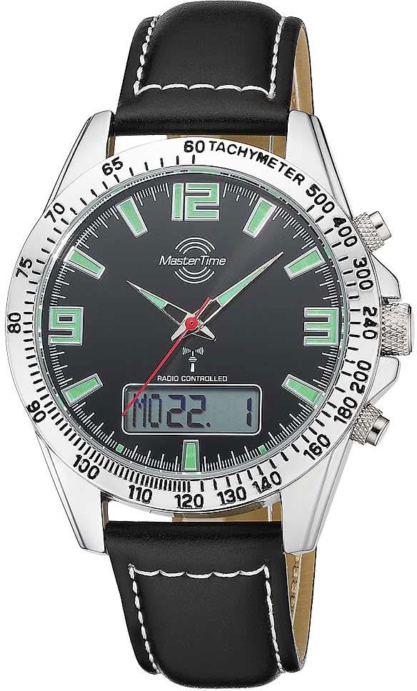 Orologio da uomo Master Time Specialist MTGA-10873-22L • Orologio radiocontrollato di precisione • 5 Bar