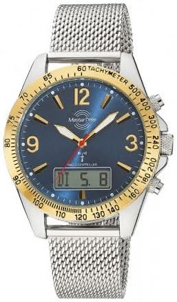 Orologio da uomo Master Time Sporty Big Date MTGA-10964-32M • Tecnologia radiocomandata • Bracciale Milanaise