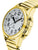 Master Time MTLA-10943-12Z Damenuhr Goldfarben • Sprechende Funkuhr • DCF77-Funksignal, Bild 2