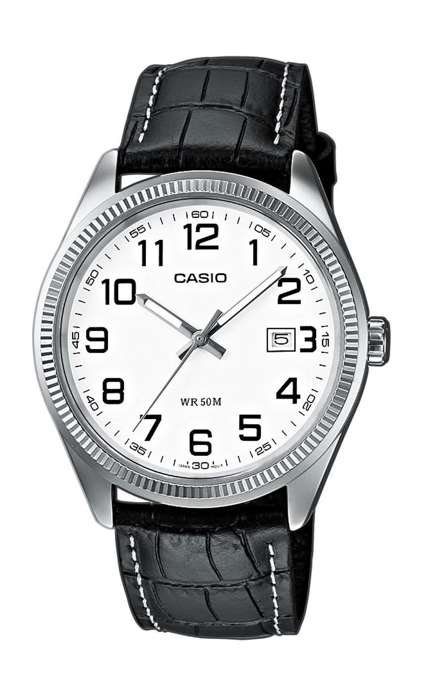 Orologio da uomo Casio Collection MTP-1302PL-7BVEF • Design classico • Elegante cinturino in pelle