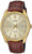 Orologio da uomo Casio Timeless MTP-1302PGL-9AVEF • Lunetta zigrinata