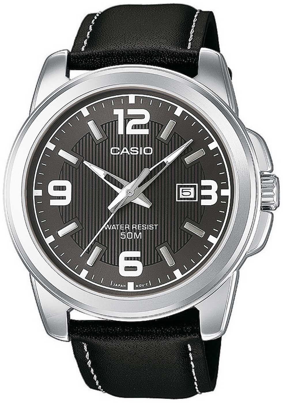 Orologio da uomo Casio MTP-1314PL-8AVEF • Datario • Cinturino in pelle