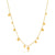 Collana ANIA HAIE N005-01G con piccoli ciondoli a disco