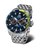 Orologio da uomo Vostok Europe Rocket N1 con quadrante blu e cinturino in acciaio inossidabile