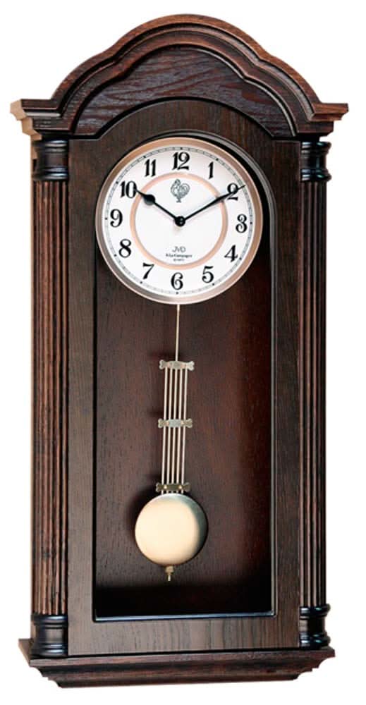 Orologio da parete JVD 69x25,5x12 cm Legno • Movimento al quarzo preciso • Melodia Westminster