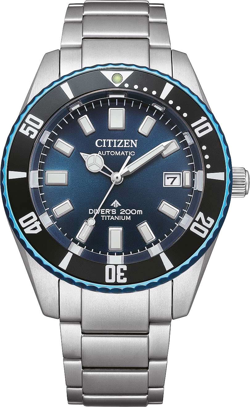 Orologio da uomo Citizen Promaster Marine NB6026-56L • Super Titanium • Automatico