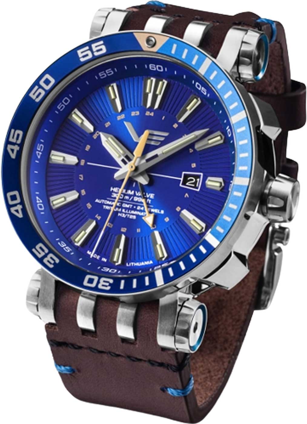 Orologio da uomo Vostok Europe Energia NH34-575A716 • Automatico GMT • 30 ATM