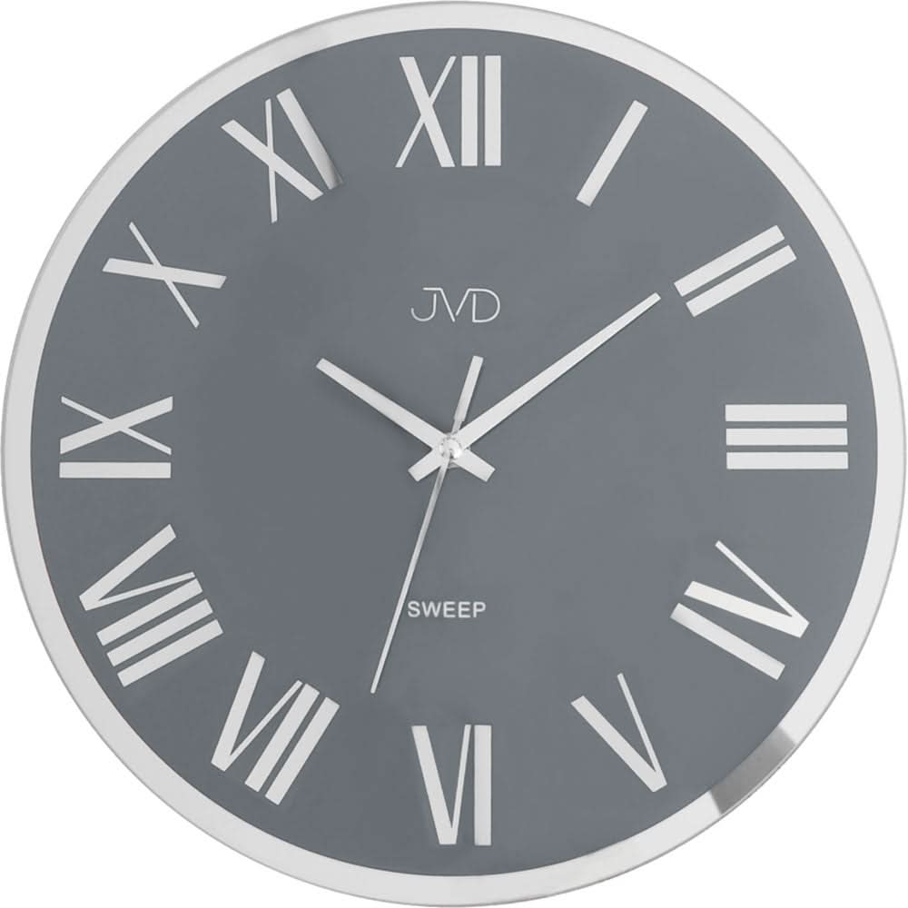 Orologio da parete JVD Ø 30 cm Metallo • Design senza tempo • Movimento al quarzo silenzioso