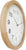 Orologio da parete JVD 31 cm Ø Legno • Movimento al quarzo silenzioso • Design in vero legno