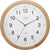Orologio da parete JVD 31 cm Ø Legno • Movimento al quarzo silenzioso • Design in vero legno