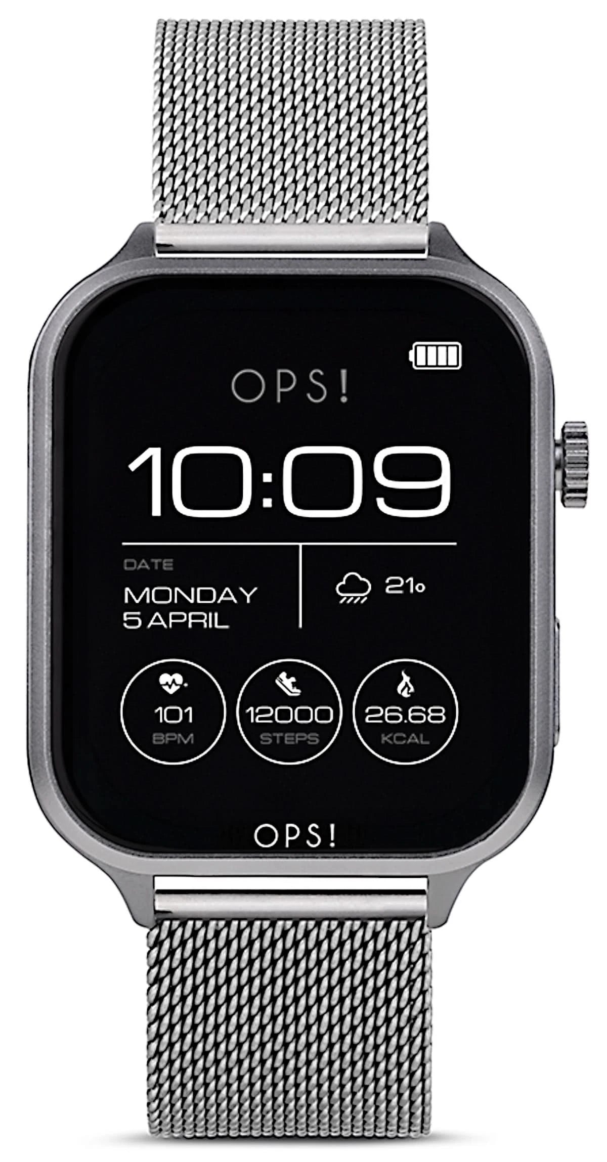 OPS! SMART Call Max OPSSW-44 Smartwatch Unisex • Display AMOLED • Funzione Telefono