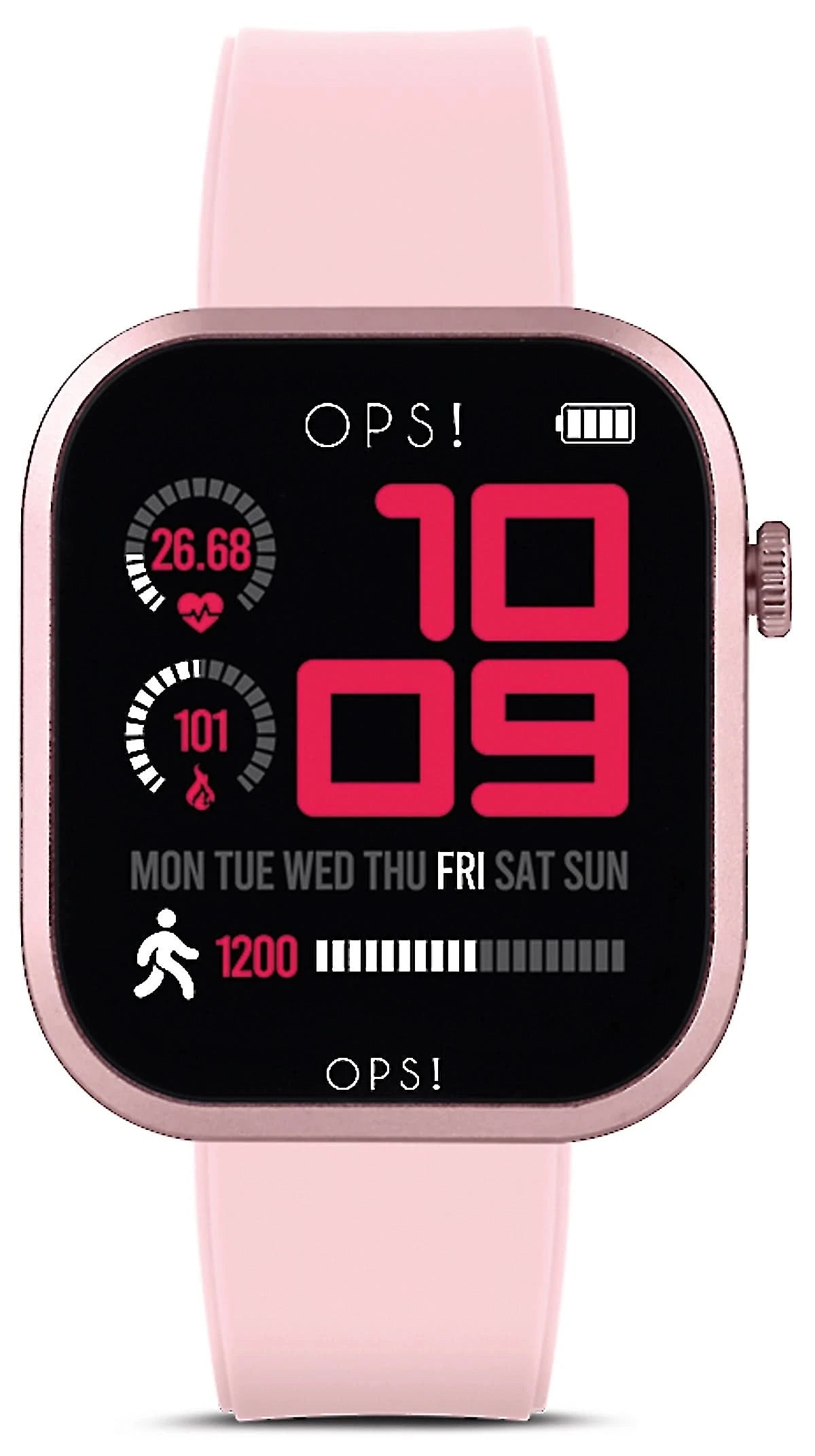 OPS! SMART CALL PRO OPSSW-55 Smartwatch Unisex • Design Pop Italiano • Chiamata Bluetooth & Fitness