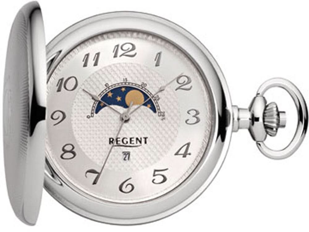Orologio da uomo Regent P-730 • Fase lunare • Quarzo