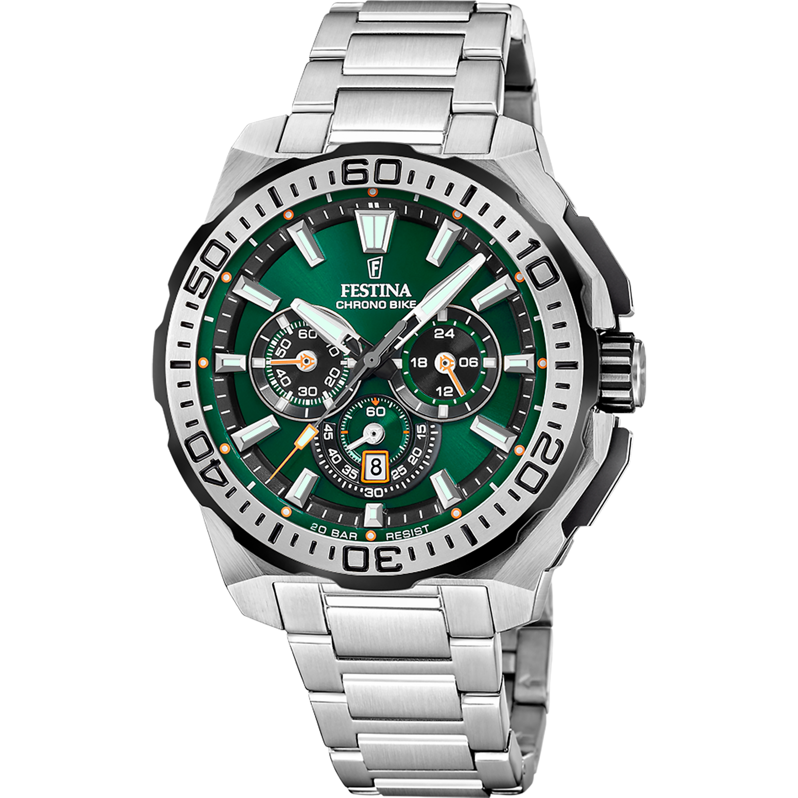 Orologio da uomo Festina Chrono Bike F20724/3 • 20 ATM • Acciaio inossidabile