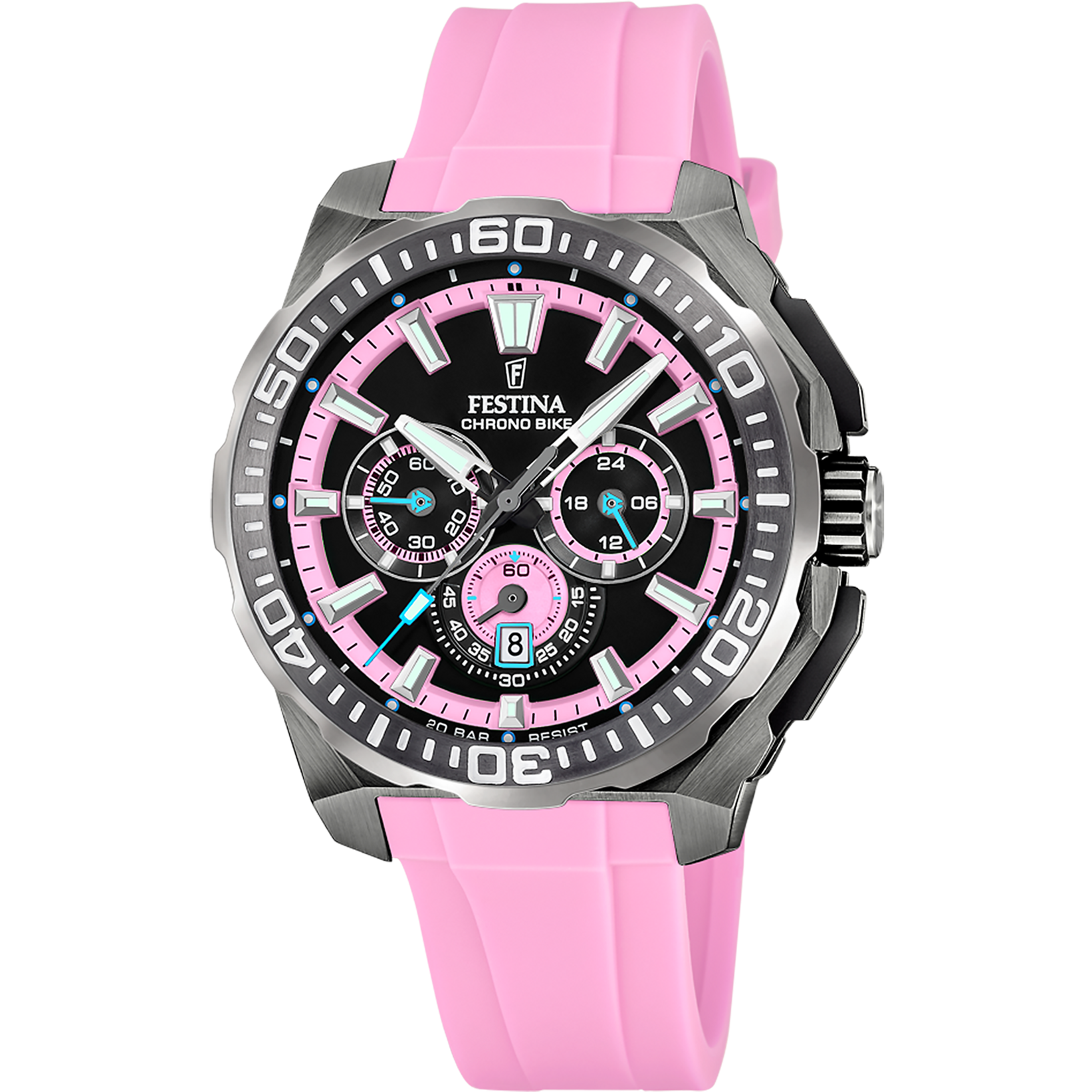 Festina Chrono Bike F20725/2 Orologio da uomo • Cronografo 20 ATM • Preciso movimento al quarzo