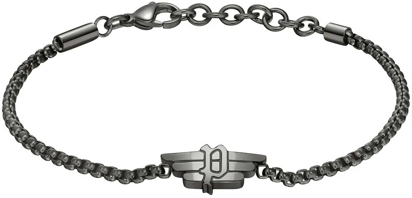 REVELRY Bracciale Grigio con Ciondolo - Police Modello: PEAGB0033303