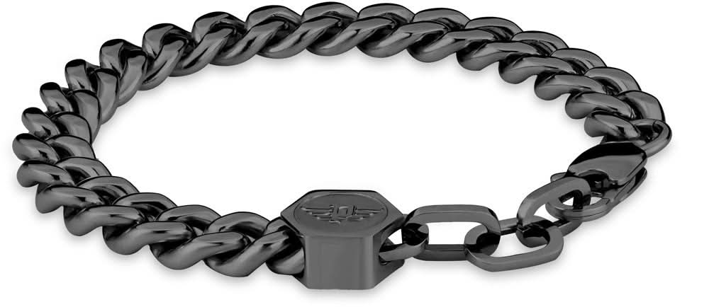 Bracciale corazzato nero HINGED - Police Modello: PEAGB2211604