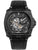 Police Norwood PEWGE0040003 Herrenuhr Schwarz • Automatikwerk • Skelettiertes Zifferblatt