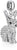 Charm in acciaio inossidabile - Bering Jewelry Modello: PolarRabbit-1