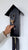 Rombach & Haas Classic SL35 H-2/G Orologio da Parete Nero/Argento/Oro • Movimento Meccanico 8 Giorni • Autentico Orologio a Cucù della Foresta Nera