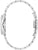 Orologio da donna in vista laterale con bracciale e cassa in acciaio inossidabile con corona.