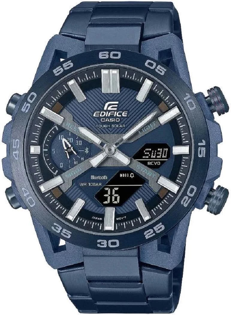 Orologio da uomo Casio Edifice ECB-2000CB-2AEF • Bluetooth • Tough Solar