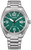 Orologio da uomo Citizen con quadrante verde e Eco-Drive, cinturino in acciaio inossidabile