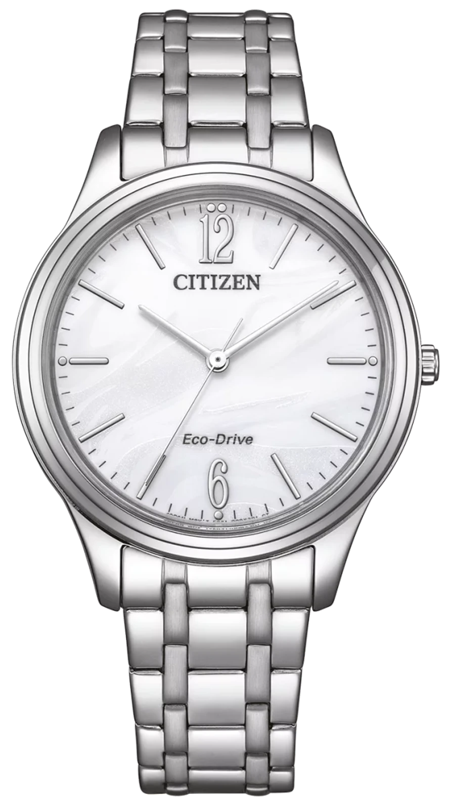 "Orologio da donna Citizen Elegant EM0411-71A • Eco-Drive ecologico • Vetro zaffiro antigraffio"