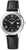 Orologio da donna Citizen con quadrante nero, numeri romani e cinturino in pelle