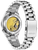 Orologio Citizen con movimento automatico a vista sul fondello e cinturino in acciaio