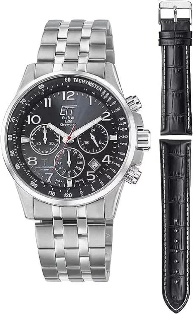Orologio da uomo Eco Tech Time Professional EGS-11610-22MS • Radio-Solare • 10 Bar