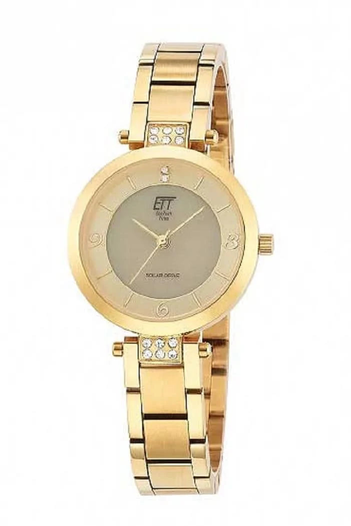"Orologio da donna Eco Tech Time Diamond ELS-12141-62M • Movimento solare • Diamanti autentici"