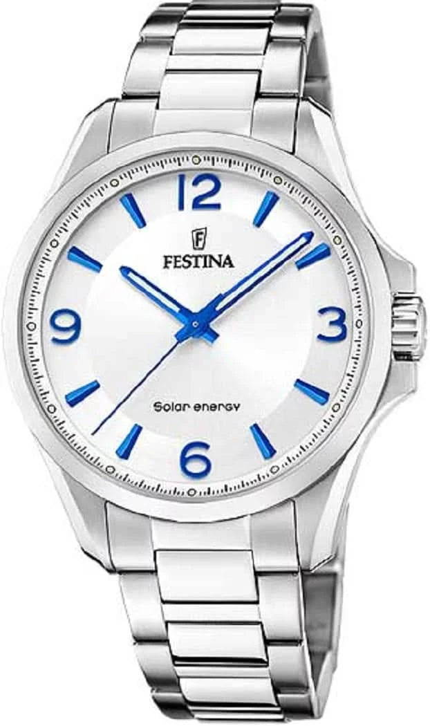 "Orologio da uomo Festina Solar Energy F20656/1 • Solare • Acciaio inossidabile"