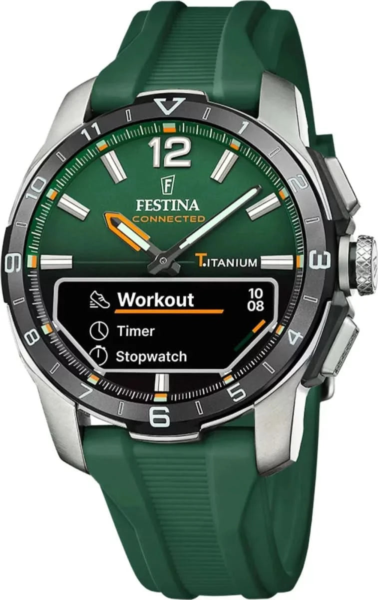 Orologio da uomo Festina Connected D F23000/2 • Titanio robusto • Vetro zaffiro