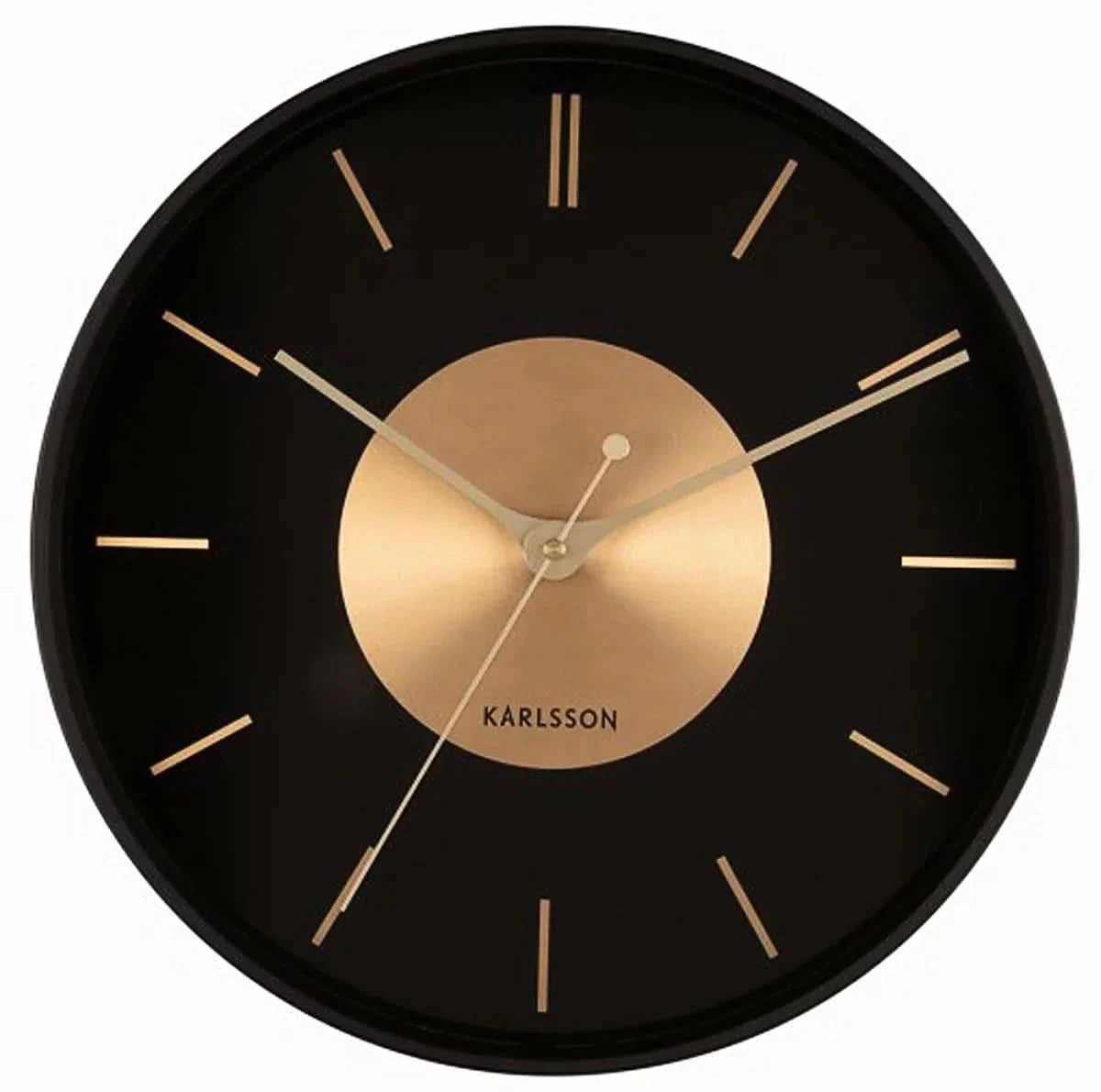 Orologio da parete Karlsson 35x35x4,5 cm Metallo • Design moderno • Preciso movimento al quarzo