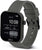 OPS! Smartwatch con cinturino grigio, pulsante laterale e display angolato