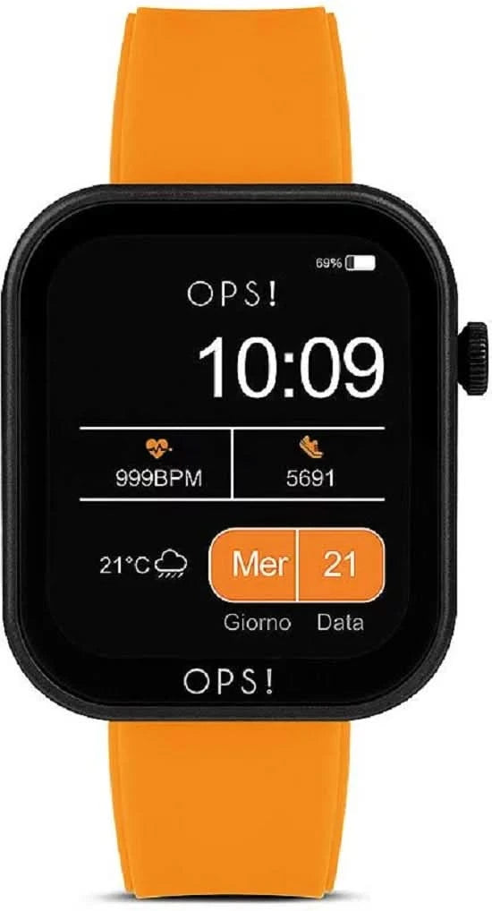 OPS! SMART ACTIVE CALL OPSSW-34 Smartwatch Unisex • Pop-Spirit • Funzioni Chiamata e Fitness