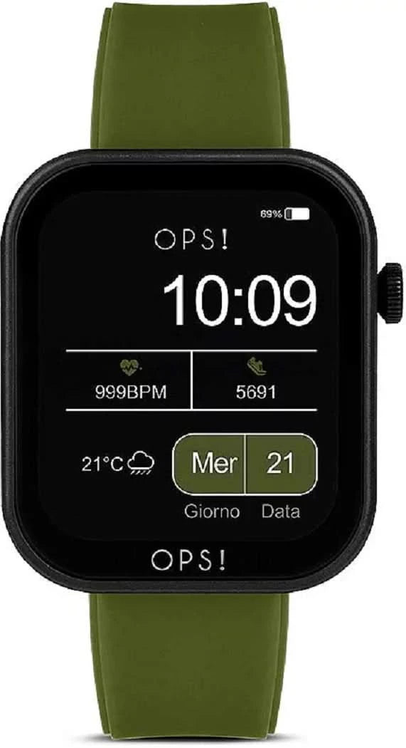 OPS! SMART Active Call OPSSW-36 Smartwatch Unisex • Funzione Chiamata • Design Italiano