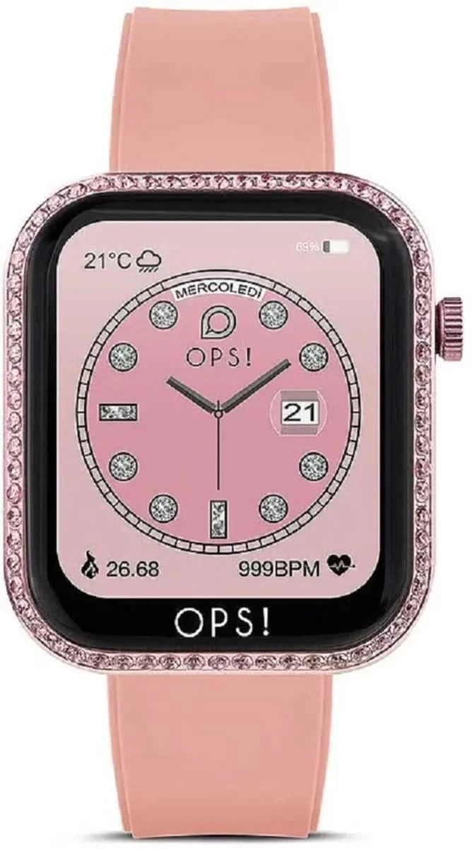OPS! SMART Call OPSSW-41 Smartwatch Unisex • Design Pop-Spirit • Funzioni Chiamata e Fitness
