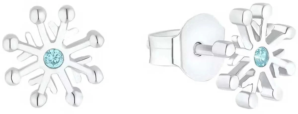 Orecchini Principessa Lillifee 2036944 Fiocco di Neve con Strass