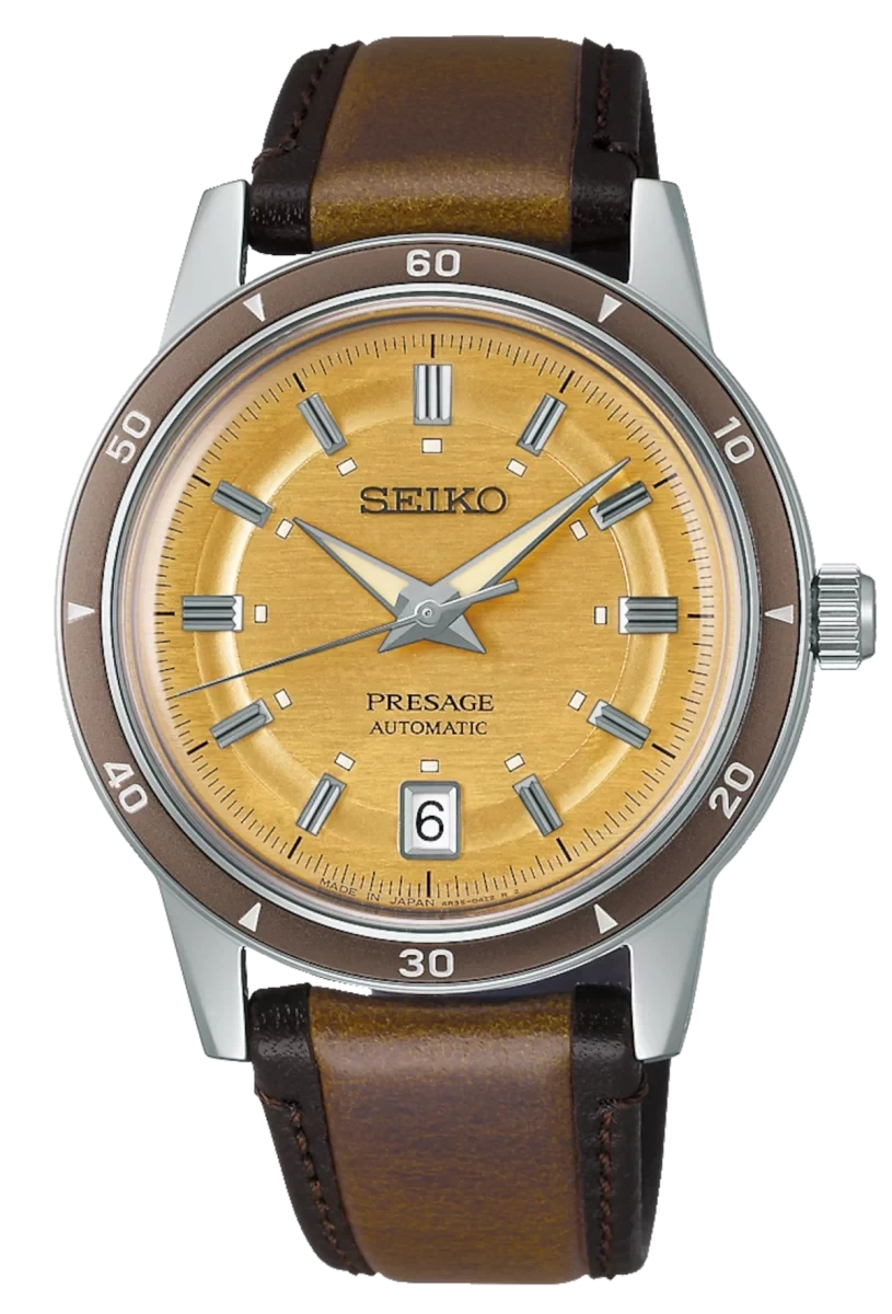 Seiko Presage SRPL75J1 Orologio da Uomo • Movimento Automatico • Design Style60's